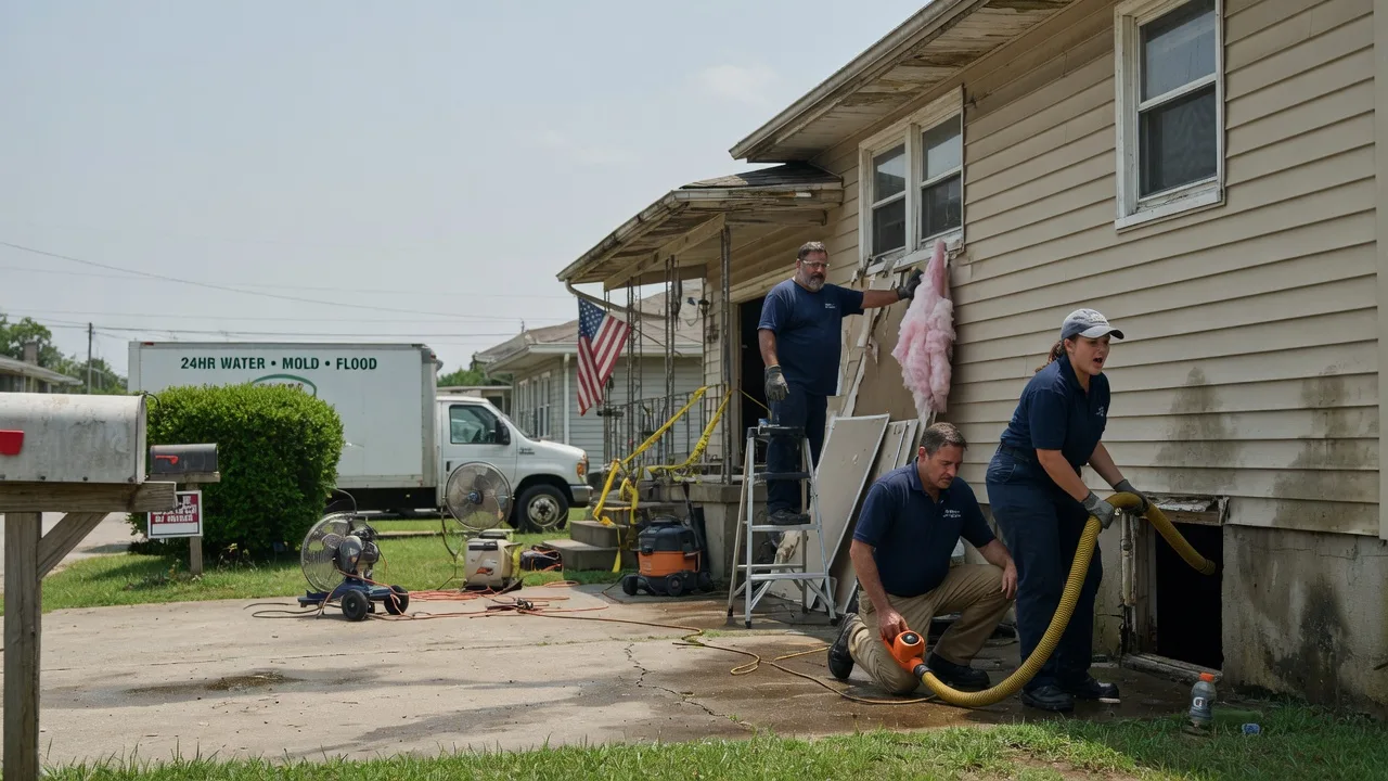 Water Damage Repair in Vernon, IN near me
